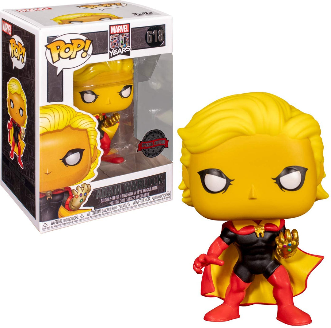 Marvel 80 Years Adam Warlock Exclu Funko 47534 Pop! Vinyl #618