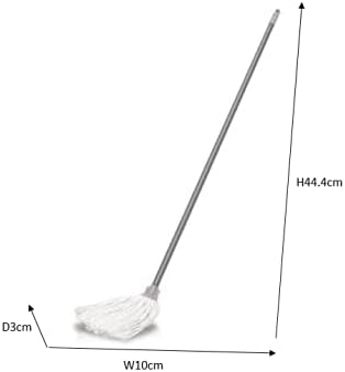 Addis - Cotton Mop with 3-Piece Handle for Home & Commercial Use