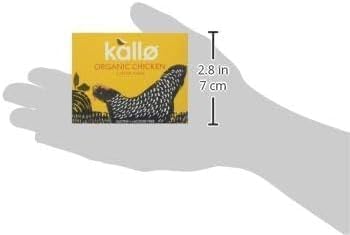 Kallo Organic Chicken Stock Cubes, Gluten Free & Lactose Free, No Artificial Additives, 90 Cubes (15 x 6)