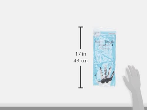 Elliott - Extra Large Extra Tough Rubber Gloves, Black 6