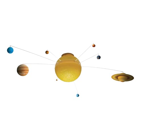 Brainstorm Toys My Very Own Solar System Nightlight - Remote-Controlled 85cm STEM Mobile 8
