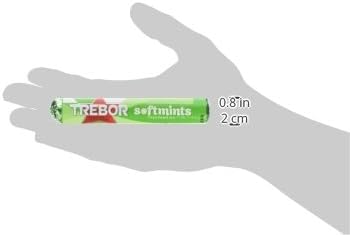 Trebor Softmints Pfefferminzgeschmack, 44er-Packung, vegane und vegetarische Kaubonbons mit knuspriger Hülle