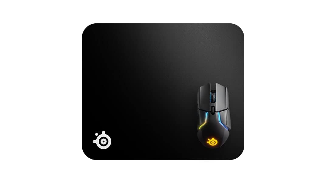 SteelSeries QcK Heavy Gaming Mouse Pad - Extra Thick 6mm Non-Slip Rubber Base | Size M 2