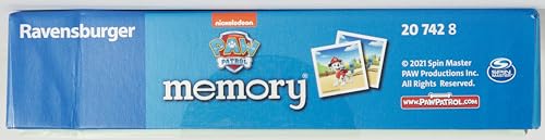 Ravensburger Paw Patrol Mini Memory Game - Matching Card Game for Kids 12