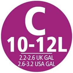 Brabantia PerfectFit Bin Bags - Code C, Extra Strong White Waste Bin Liners (Pack of 1)