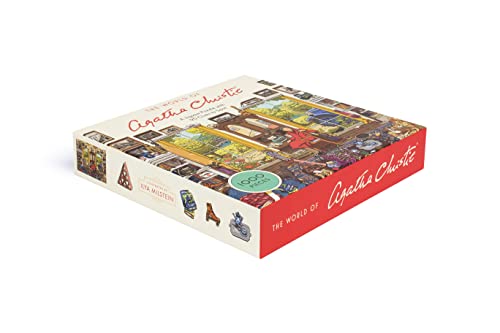The World of Agatha Christie - 1000-Piece Jigsaw Puzzle Featuring Poirot, Miss Marple & Classic Mysteries 4
