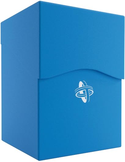 Gamegenic Deck Holder 100+ Blue Storage Box for 100 Double-Sleeved Cards 9