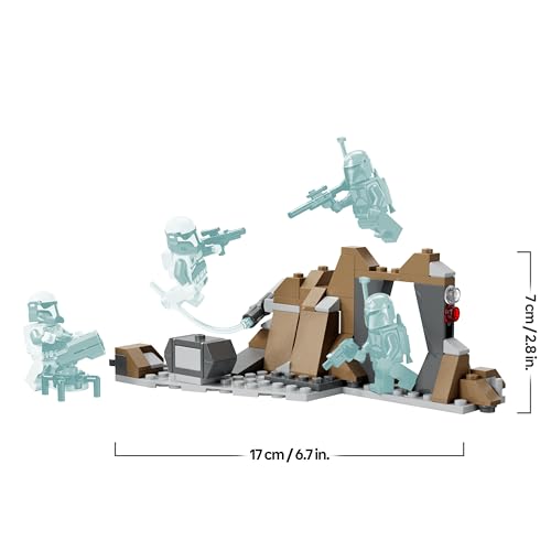 LEGO Star Wars: The Mandalorian Ambush on Mandalore Battle Pack - Building Toy Set for Kids 6+ 12