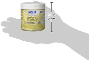 PME - Belgian White Chocolate Curls Baking Decoration 85 g