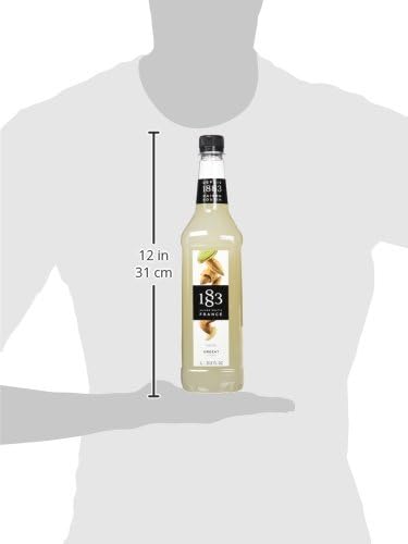 1883 Maison Routin Almond Syrup - Premium Beverage Syrup 1000ml