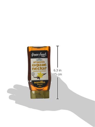 The Groovy Food Company Bio-Agavendicksaft mit Vanillegeschmack, Amber, 250 ml 3