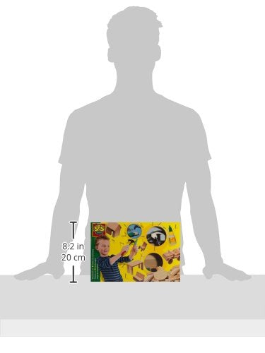 SES Creative Woodwork Set - Educational Building Playset for Kids 5+ 8