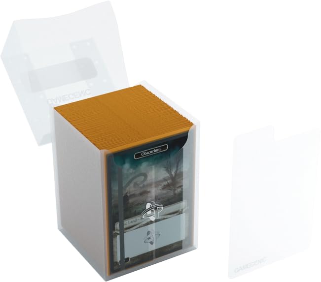 Gamegenic 100-Card Deck Holder - Clear Storage for Double-Sleeved Cards 4