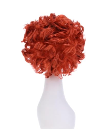 Smiffys IT Chapter Two Pennywise Orange Wig with Latex Bald Head for Adults 11