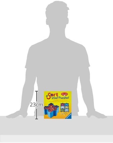 Ravensburger Sort Your Puzzle - 6 Stackable Puzzle Piece Sorting Trays
