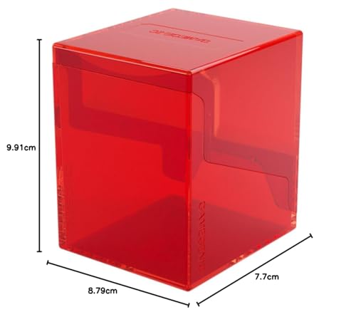 Gamegenic Bastion 100+ XL Deck Box for Trading Cards - Red 7
