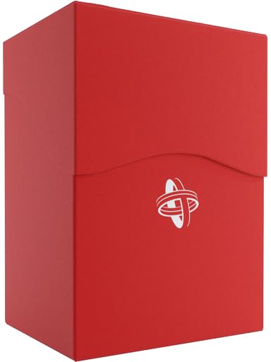 Gamegenic 80-Card Deck Holder - Red TCG Box for Double-Sleeved Cards 3