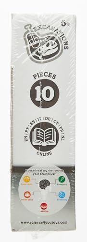 Science4you Triceratops Fossil Digging Kit - 10-Piece Dinosaur Excavation Set for Kids 6+ 16