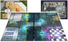 Loke Battle Mats The Giant Book of Cyberpunk Battle Mats (A3) 5