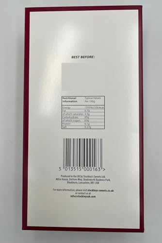 Flyers Riesen-Kirsch-Lakritzstangen im Karton – 40 Stangen | Süßwaren mit spritzigem Kirschgeschmack und Zuckerkristallen | Vegane Süßwaren in Großpackung 4