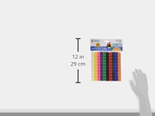 Learning Resources MathLink Cubes - Educational Building Set for Kids Ages 5+