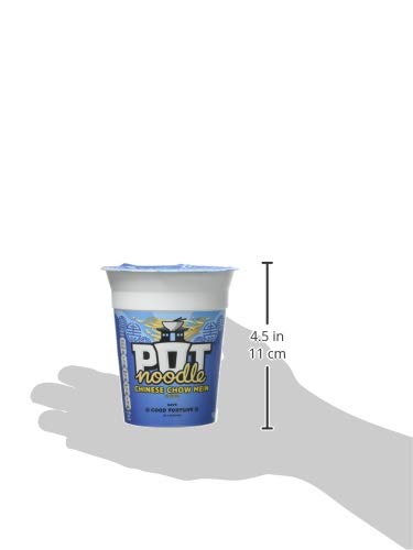 Pot Noodle Chinese Chow Mein Vegetarian Instant Noodles 12 x 90 g 18