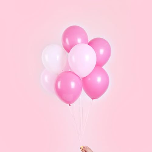 Talking Tables Pastel Pink Balloons - Pack of 8 Latex Party Decorations, 30cm 4