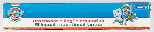 Lexibook Paw Patrol Bilingual Educational Laptop - Italian/English Learning for Kids 3+ 12