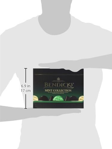 Bendicks Chocolate Mint Collection - Dark Chocolate Mints with Bittermints, Mint Crisps & Fondant, 200g