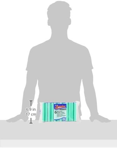 Spontex - Specialist Non-Scratch Sponge Scourers (Pack of 6)
