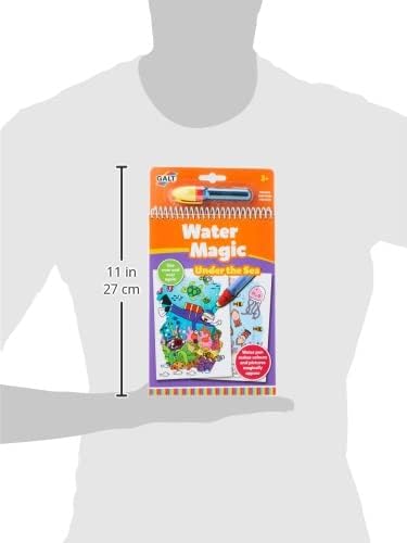 Galt Water Magic - Under the Sea Reusable Colouring Book for Kids 3+