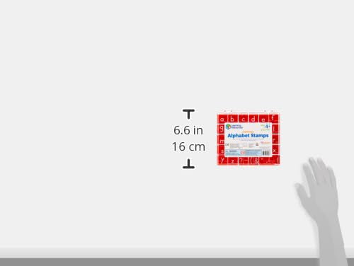 Learning Resources Lowercase Alphabet Stamps - Educational Printing Set for Early Literacy 6