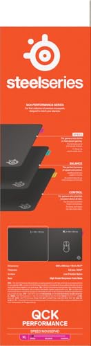 SteelSeries QcK XL Performance Speed Gaming Mousepad – 900 x 400 mm – Extra Density, Low-Profile Stitching, Non-Slip Base 22