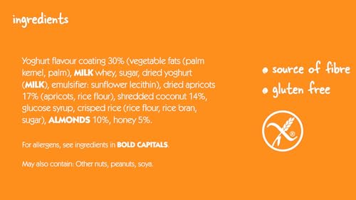 Eat Natural Mandel-Aprikosen-Joghurt-Frucht- und Nussriegel, 12 x 40 g 8