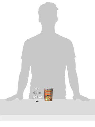 Mama Instant Cup Noodle with Shrimp Tom Yum Flavor 70 g - Pack of 12