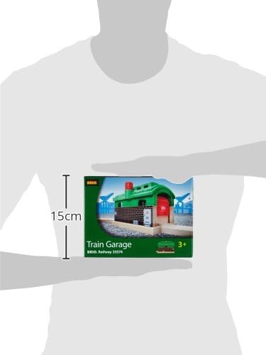 BRIO World Train Garage - Wooden Playset for Kids 3 Years Up 3