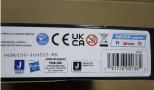 NERF Elite Digital Target Game - Interactive LED Target with Sound & Score, Ages 8+ 8