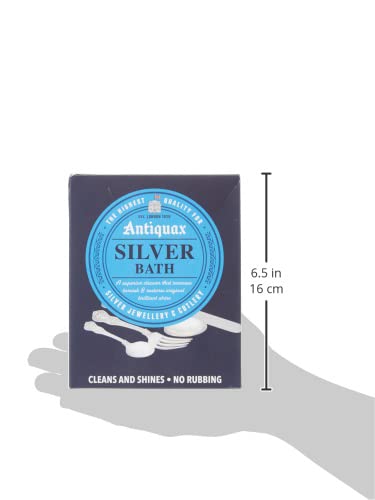 Antiquax - Silver Bath Cleaning Kit, Clear, Set of 3 Sachets 5