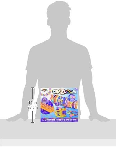 Cra-Z-Loom Ultimate Rubber Band Loom - 638-Piece Craft Kit for Ages 8+