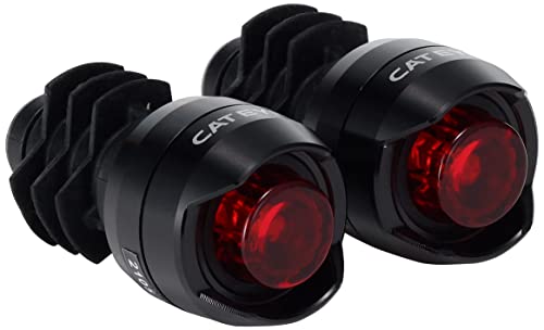 CatEye CALSOBEB Orb BarEnd Light Set - Aluminum Bike Safety Lights for Road Handlebars 15