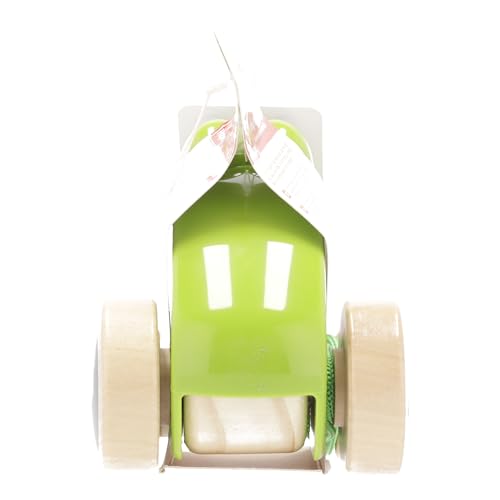 Hape - Frog Pull Along Wooden Fly-Eating Toddler Toy, Multicoloured 9