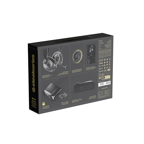 SteelSeries Arctis Nova Elite - Hi-Res Wireless Gaming Headset with ANC, Carbon Fiber Drivers & Swappable Batteries 14