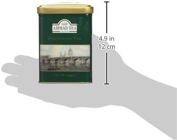 Ahmad Tea - English Scene Caddy with Darjeeling Loose Leaf Tea (100g)