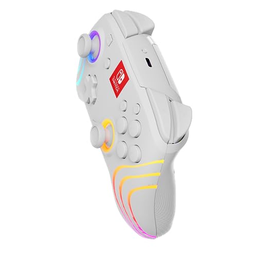 Afterglow Wave Wireless Controller for Nintendo Switch - White 9