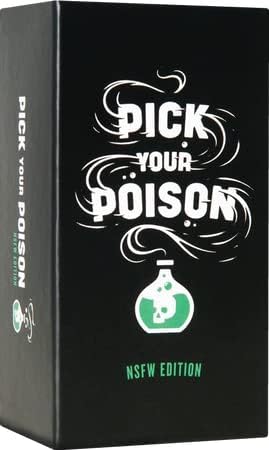PICK YOUR POISON Adult Card Game: What Would You Rather Do? NSFW Party Game