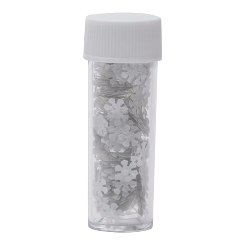 PME Edible Snowflake Glitter - Christmas Cake Decorations (1g) | Festive Baking Supplies 5