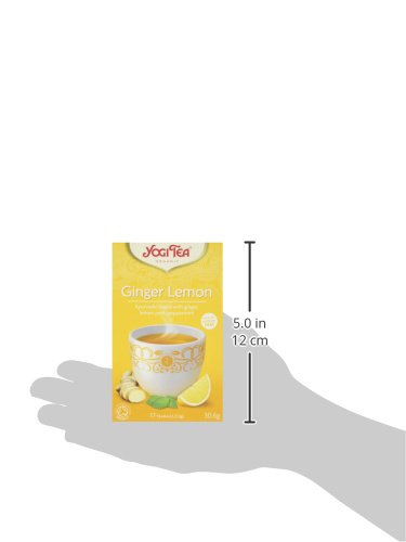 YOGI TEA - Ginger Lemon Organic Spice and Herbal Tea, Caffeine Free, 6 Packs x 17 Tea Bags (102 Total) 7