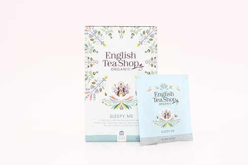English Tea Shop Organic Sleepy Me - 20 Paper Tea Bag Sachets, 30 g
