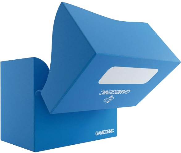 Gamegenic 80-Card Side Holder Blue Deck Box for TCG Storage 3