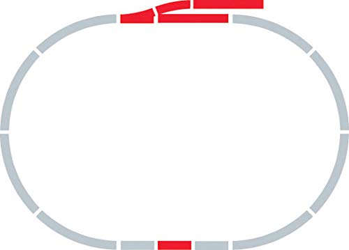 Hornby R8221 OO Gauge Track Extension Pack A | Includes Straights, Double Straight, Curves, LH Point & Buffer Stop 2